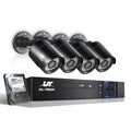 UL-tech CCTV Security System 4CH DVR 4 Cameras 2TB Hard Drive CCTV-4C-4B-BK-2T