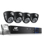 UL-tech CCTV Security System 4CH DVR 4 Cameras 2TB Hard Drive CCTV-4C-4D-BK-2T
