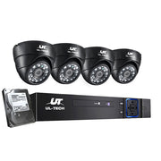 UL-tech CCTV Security System 4CH DVR 4 Cameras 1TB Hard Drive CCTV-4C-4D-BK-T