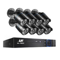 UL-TECH 1080P Security Camera System 8CH DVR with 8 CCTV Bullet Cameras CCTV-8C-8B-BK