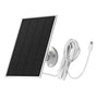 UL-tech Solar Panel For Security Camera Wireless 3W CCTV-B-SP-BK