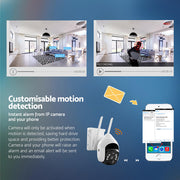 UL-tech 3MP Security Camera Solar Panel CCTV-B-SP-BP1-WH