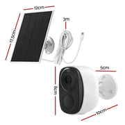 UL-tech 3MP Solar Security Camera CCTV-B-SP-C2-WH
