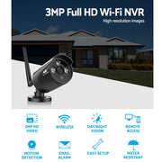 UL-tech Wireless CCTV 3MP Camera Bullet CCTV-CAM-WF-CLA