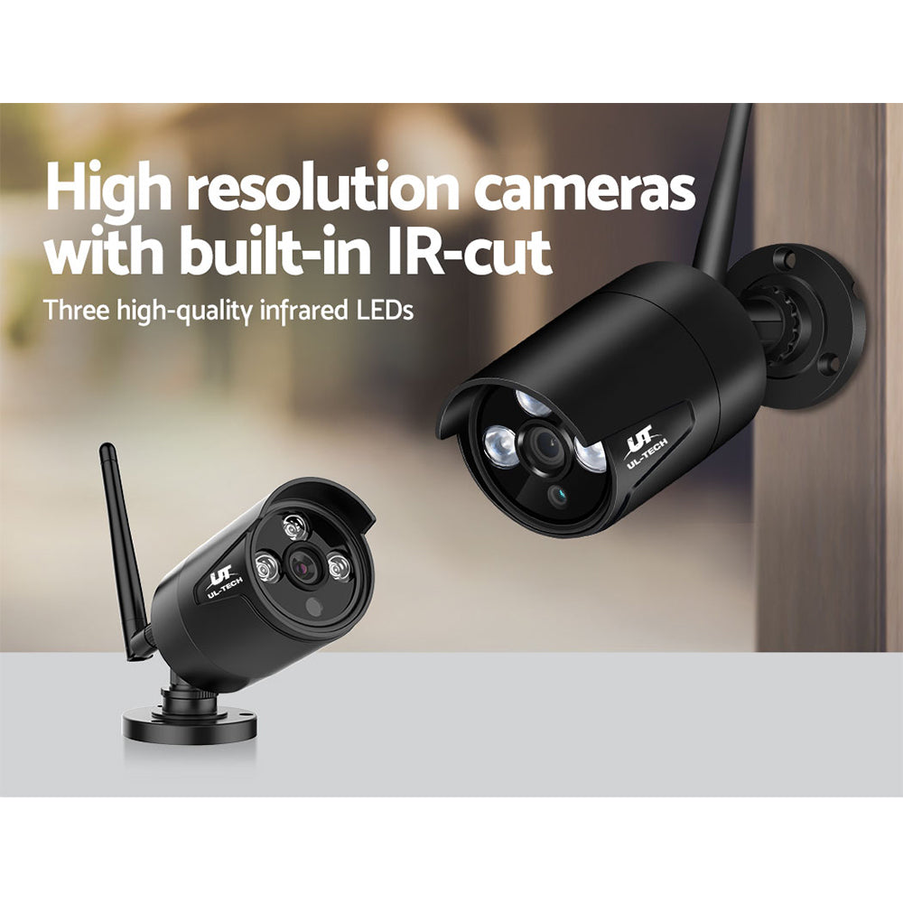 UL-tech Wireless CCTV 3MP Camera Bullet CCTV-CAM-WF-CLA