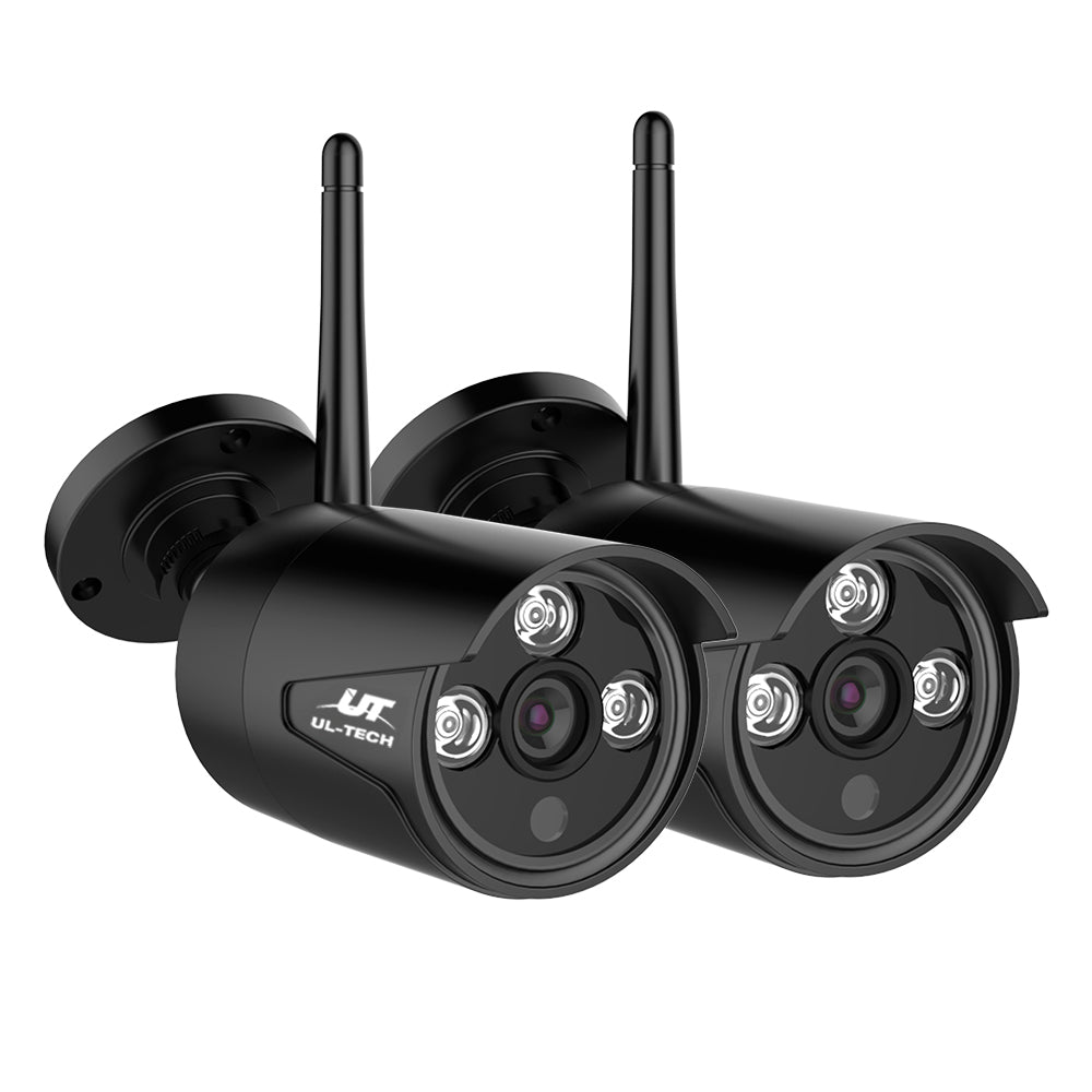UL-tech Wireless CCTV 3MP 2 Cameras Bullet CCTV-CAM-WF-CLA-X2