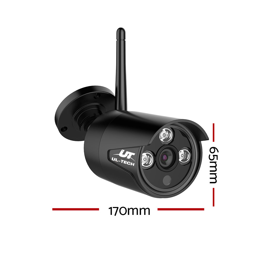 UL-tech Wireless CCTV 3MP 2 Cameras Bullet CCTV-CAM-WF-CLA-X2