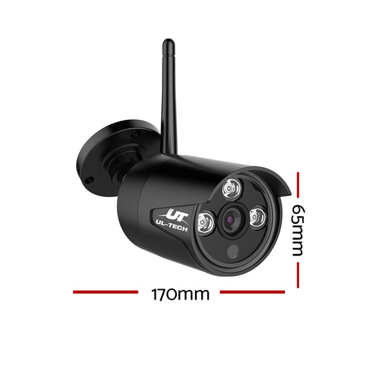 UL-tech Wireless CCTV 3MP 2 Cameras Bullet CCTV-CAM-WF-CLA-X2