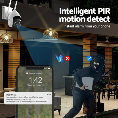 UL-tech 3MP Wireless IP Camera WIFI Home Security Cam CCTV-IP-B-BP1-WH