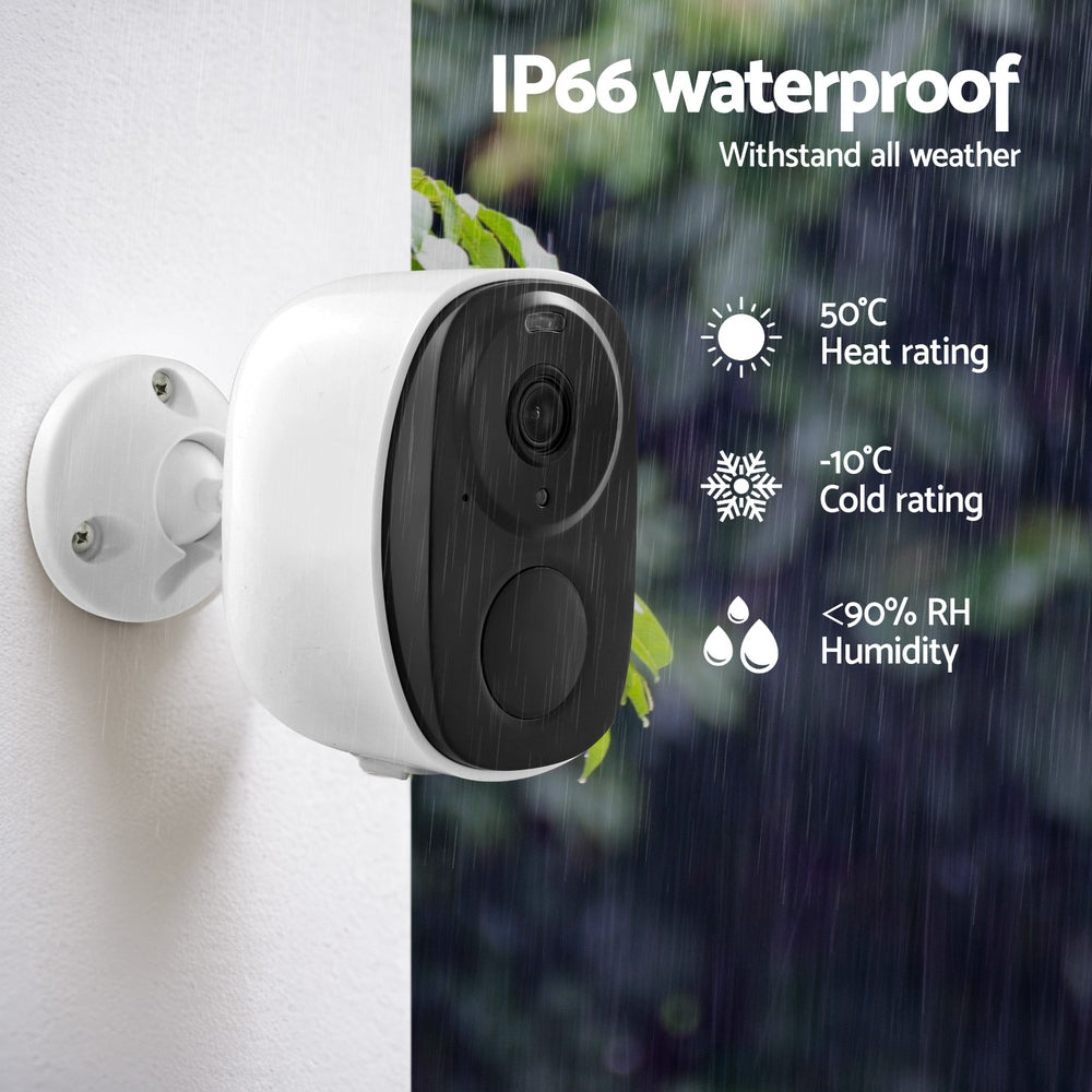 UL-tech 3MP Wireless IP Camera WIFI Home Security Cam CCTV-IP-B-C2-WH