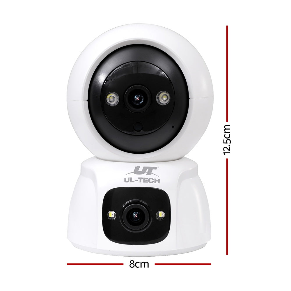 UL-tech 3MP IP Camera Baby Security CCTV CCTV-IP-B-PT1P-WH