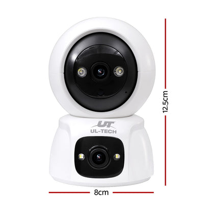 UL-tech 3MP IP Camera Baby Security CCTV CCTV-IP-B-PT1P-WH