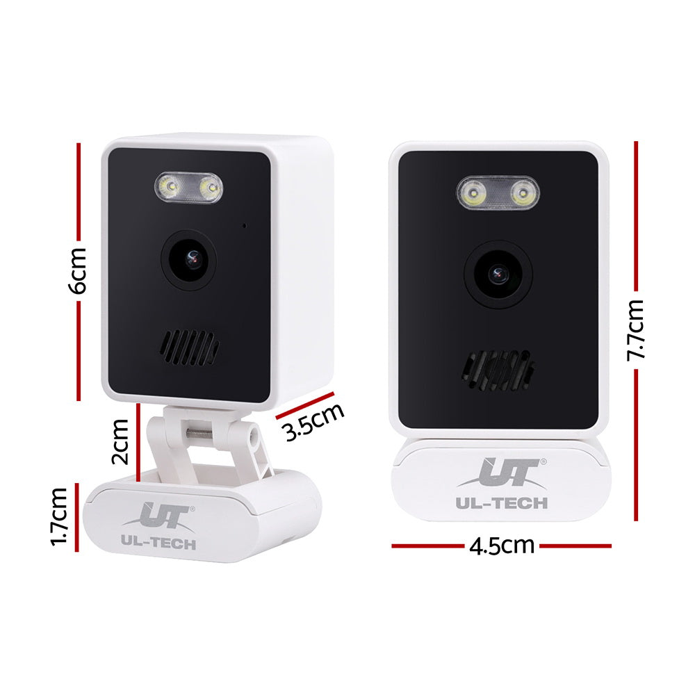 UL-tech 3MP IP Camera Baby Monitor CCTV-IP-B-RC1-WH