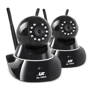 UL-tech 1080P Wireless IP Cameras Security WIFI Cam Black CCTV-IP-BLACK-FC2