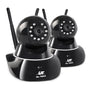 UL-tech 1080P Wireless IP Cameras Security WIFI Cam Black CCTV-IP-BLACK-FC2