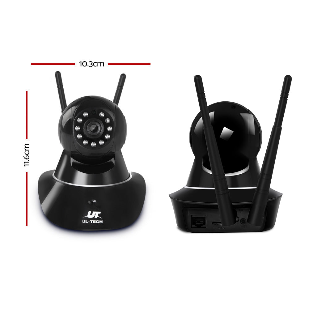 UL-tech 1080P Wireless IP Cameras Security WIFI Cam Black CCTV-IP-BLACK-FC2