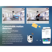 UL-tech 1080P Wireless IP Camera WIFI Home Security Cam CCTV-IP-EGG-WH