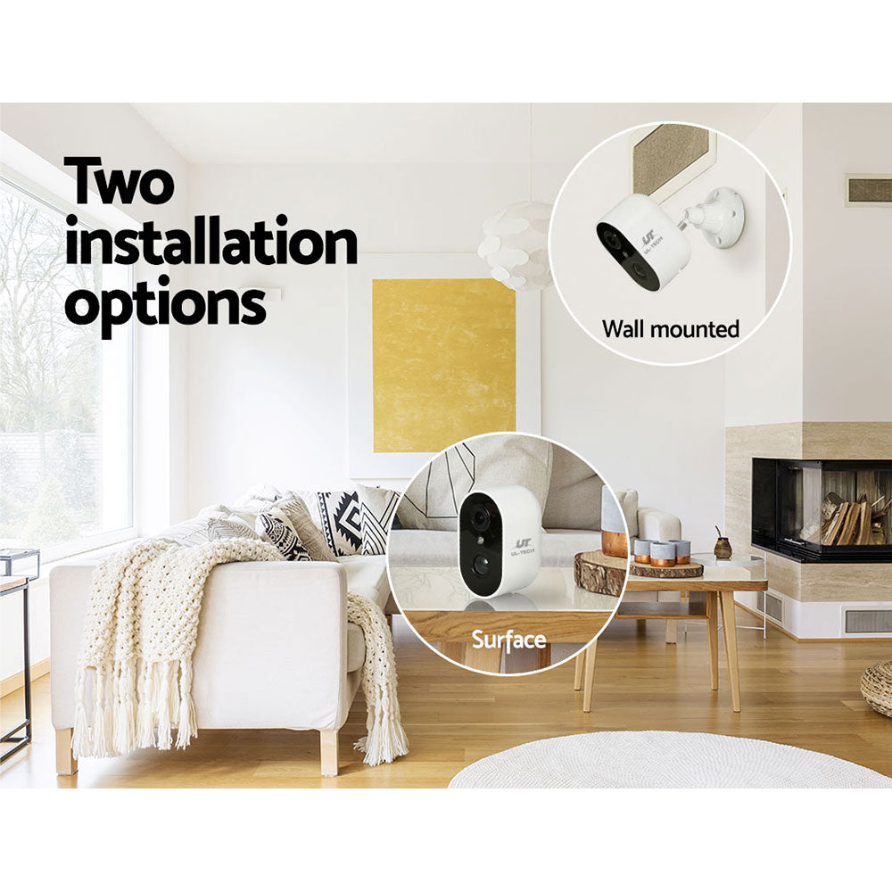 UL-tech 1080P Wireless IP Camera WIFI Home Security Cam CCTV-SC-C2-WH