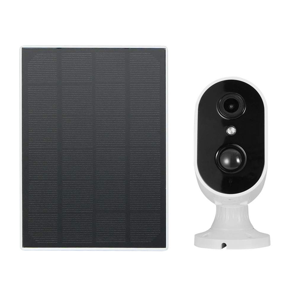 UL-tech 1080P Wireless Security IP Camera Rechargeable Outdoor CCTV Solar Panel CCTV-SCSP-C2-WH