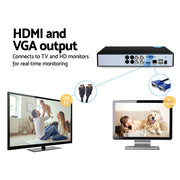 UL-tech 4CH DVR 1080P 5in1 CCTV Video Recorder 4TB Hard Drive CCTV-SOLO-DVR-4CH-4TB