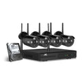 UL-tech Wireless CCTV Security System 8CH NVR 3MP 4 Bullet Cameras 2TB CCTV-WF-CLA-8C-4B-2T