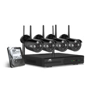 UL-tech Wireless CCTV Security System 8CH NVR 3MP 4 Bullet Cameras 2TB CCTV-WF-CLA-8C-4B-2T