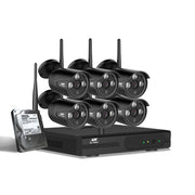 UL-tech Wireless CCTV Security System 8CH NVR 3MP 6 Bullet Cameras 1TB CCTV-WF-CLA-8C-6B-T