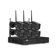 UL-TECH 3MP 8CH NVR Wireless 6 Security Cameras Set CCTV-WF-CLA-8C-6S