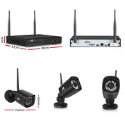 UL-TECH 3MP 8CH NVR Wireless 6 Security Cameras Set CCTV-WF-CLA-8C-6S