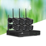 UL-TECH 3MP 8CH NVR Wireless 6 Security Cameras Set CCTV-WF-CLA-8C-6S