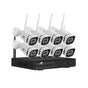 UL-tech Wireless CCTV Security System 8CH NVR 3MP 8 Square Cameras CCTV-WF-CLA-8C-8P