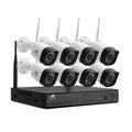 UL-tech 3MP Wireless CCTV 8CH 8 Square Camera CCTV-WF-HF230446-8C-8S