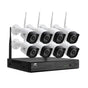 UL-tech 3MP Wireless CCTV 8CH 8 Square Camera CCTV-WF-HF230446-8C-8S