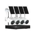 UL-tech Wireless Solar CCTV Security Cameras 4MP 8CH NVR CCTV-WF-SOLAR-8C-4B