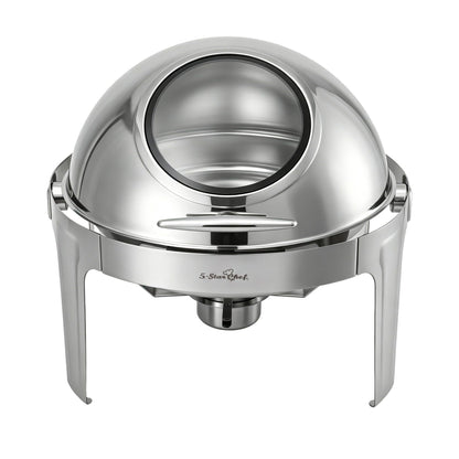 5-Star Chef 9L Chafing Dish Buffet Warmer Food Warmer Catering Server Round