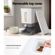5-Star Chef Cereal Dispenser Rice Container 12KG CD-B-7025-GR
