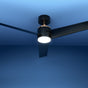 Devanti 52'' Ceiling Fan DC Motor w/Light w/Remote - Black CF-B-52-N2-BK