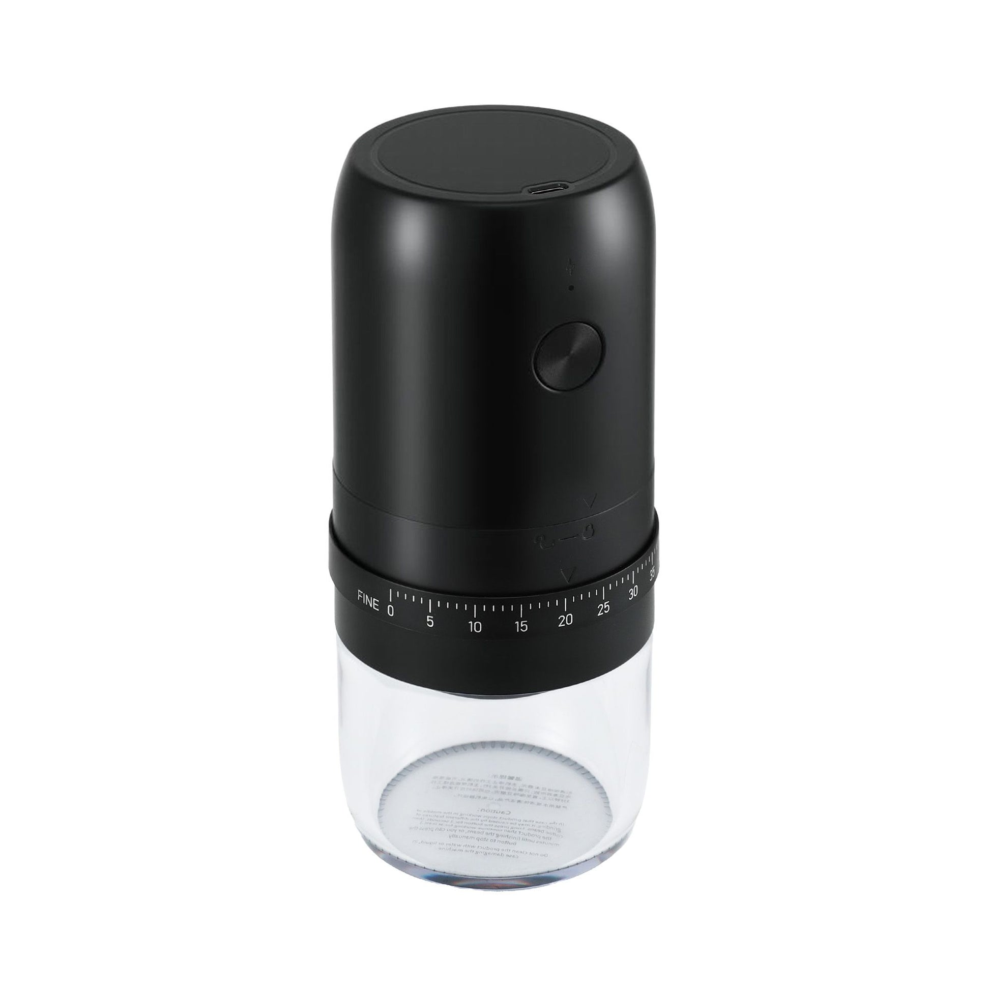 Devanti Electric Coffee Grinder USB-C Rechargeable Portable Coffee Bean Grinder with 40 Precise Grind CF-G-E-40