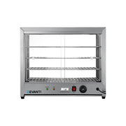 Devanti Commercial Food Warmer Hot Display Showcase Cabinet 64cm CFW-580M-SI