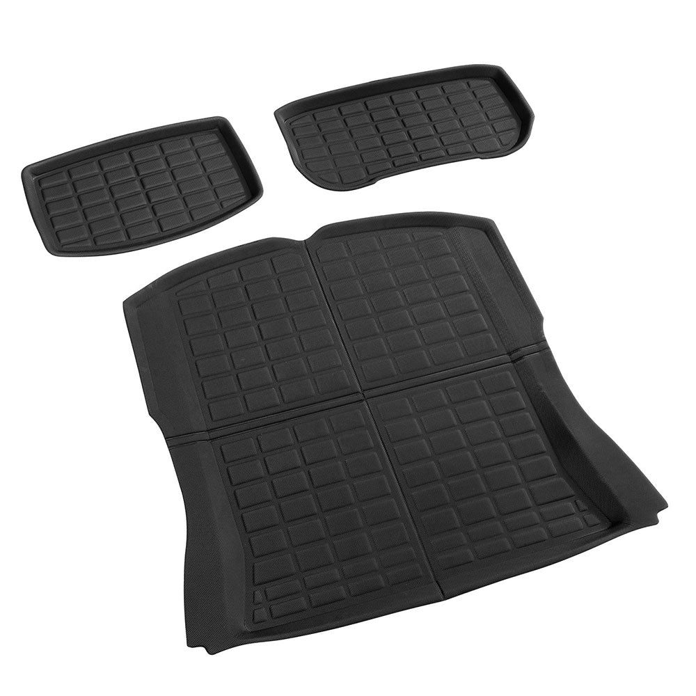NEW Tesla Model 3 Highland 2024 Boot Liner Rear Frunk Cargo Trunk Mats Weisshorn CMAT-TESLA-MODEL3-RFT2