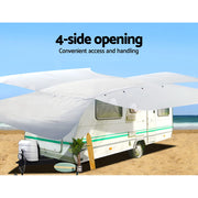 Weisshorn 16-18ft Caravan Cover Campervan 4 Layer UV Water Resistant COVER-CV-DCS-S
