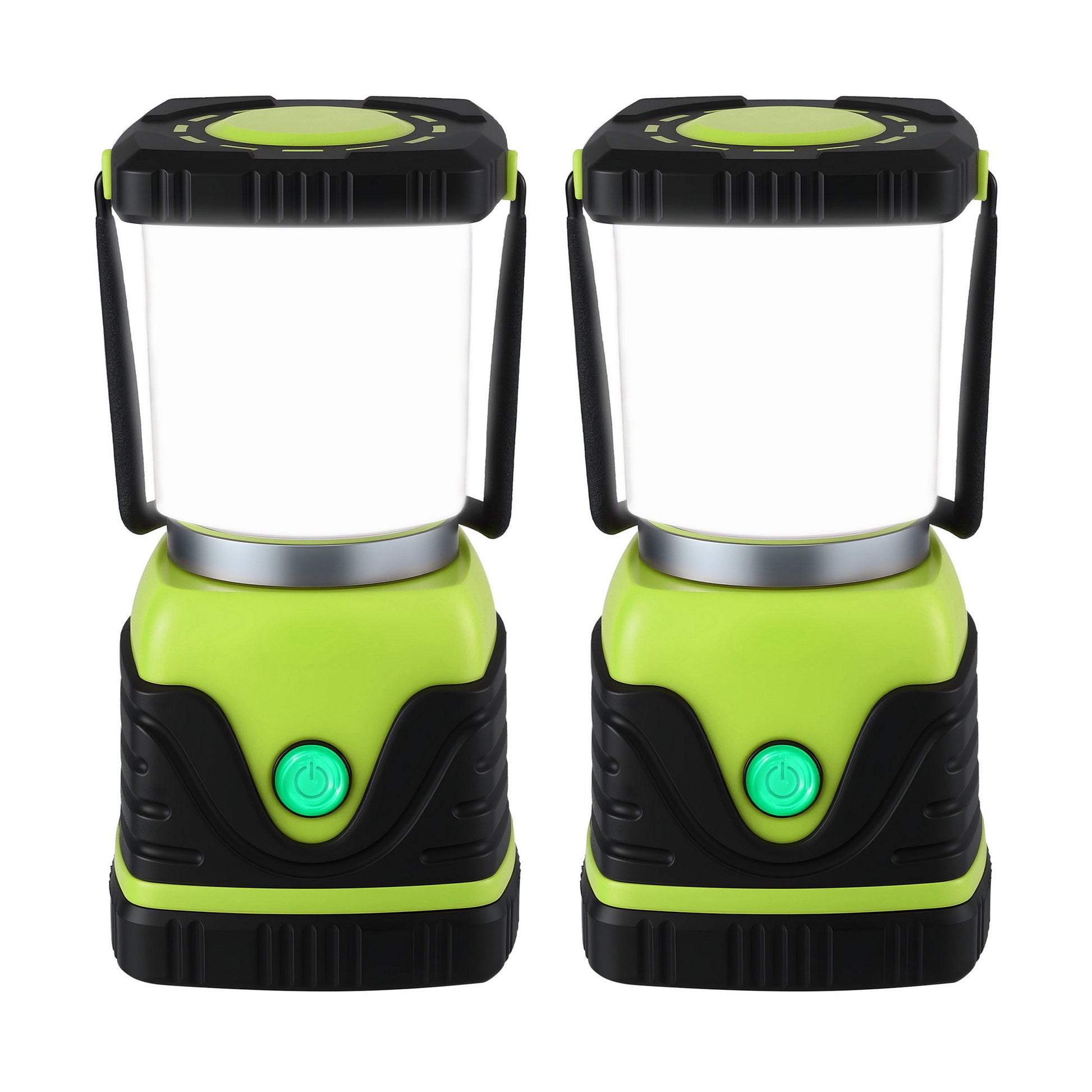 Weisshorn 2-Pack LED Camping Lanterns, 1000LM Super Bright Waterproof Portable Emergency Tent Lights CP-LT-1KLM-1SET-GR