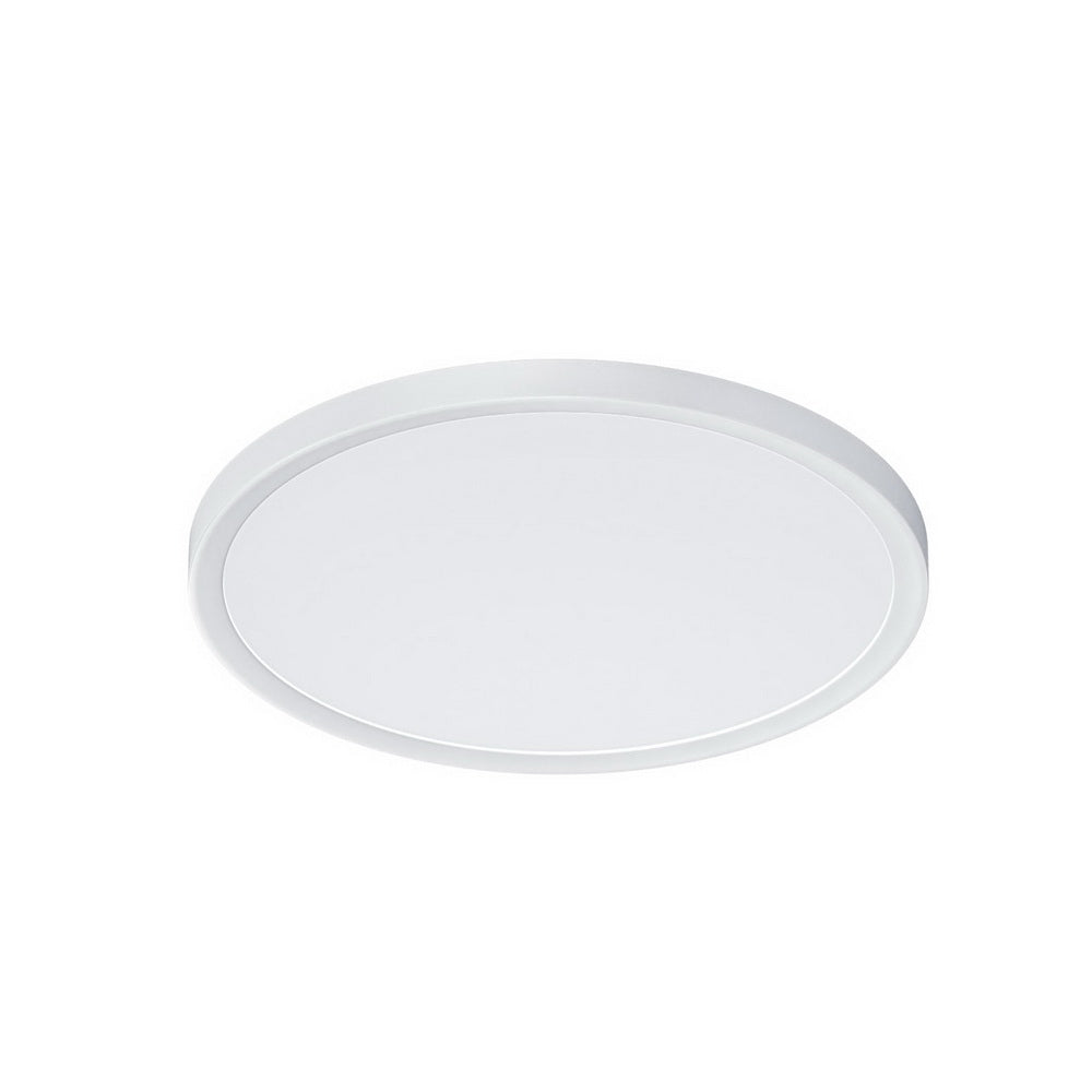 Leier Ceiling Light LED Round 31W Ultra-THIN 5CM Oyster Lamp Modern Cool/Warm CPL-C18W-R-BK