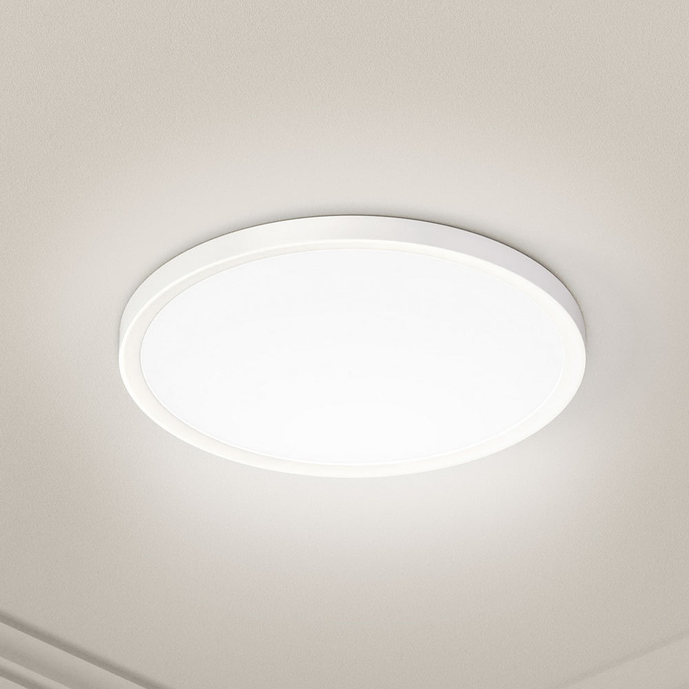 Leier Ceiling Light LED Round 31W Ultra-THIN 5CM Oyster Lamp Modern Cool/Warm CPL-C18W-R-BK