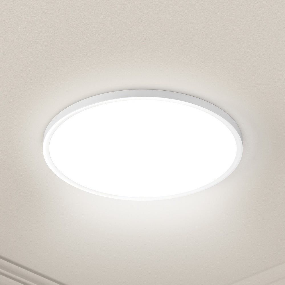 Leier Ceiling Light LED Round 42W Ultra-THIN 5CM Oyster Lamp Modern Cool/Warm CPL-C30W-R-BK
