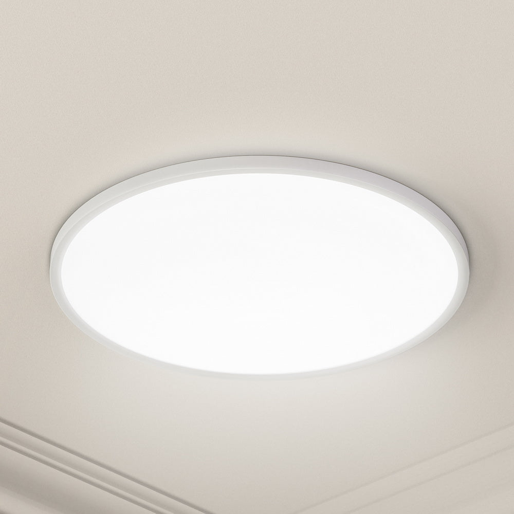 Leier Ceiling Light LED Round 54W Ultra-THIN 5CM Oyster Lamp Modern Cool/Warm CPL-C54W-R-BK