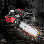 Giantz 25CC Petrol Chainsaw 10'' Bar Chain Saw Lightweight for Pruning Cutting CSAW-SEF-25CC-RDGR