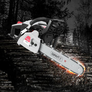 Giantz 42CC Petrol Chainsaw 16'' Bar Chain Saw Lightweight for Pruning Cutting CSAW-SEF-42CC-RDGR