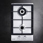 Devanti Gas Cooktop 30cm 2 Burner Silvir CT-GAS-2B-SS