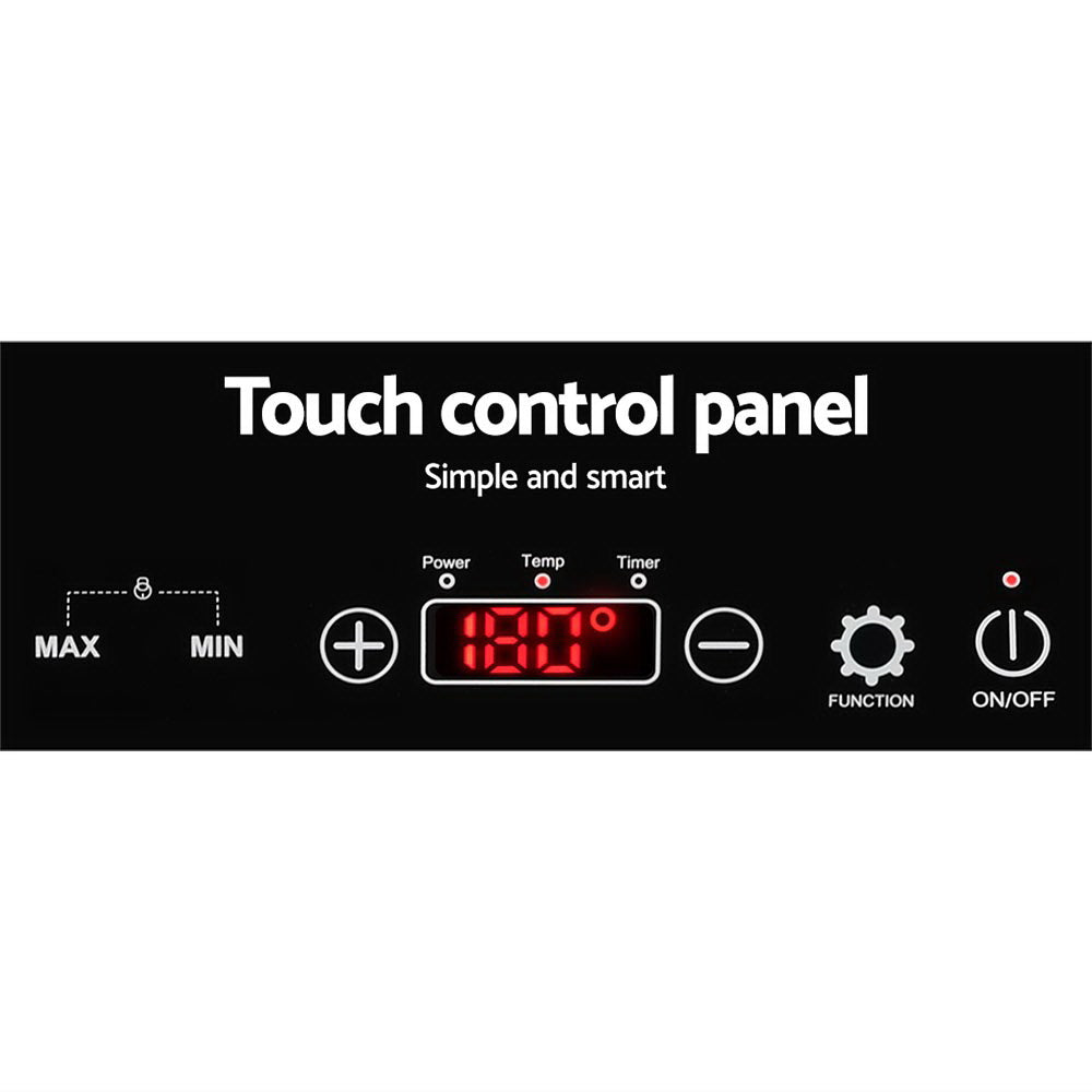 Devanti Induction Cooktop 60cm Portable Cooker CT-IN-D-YL-DC05